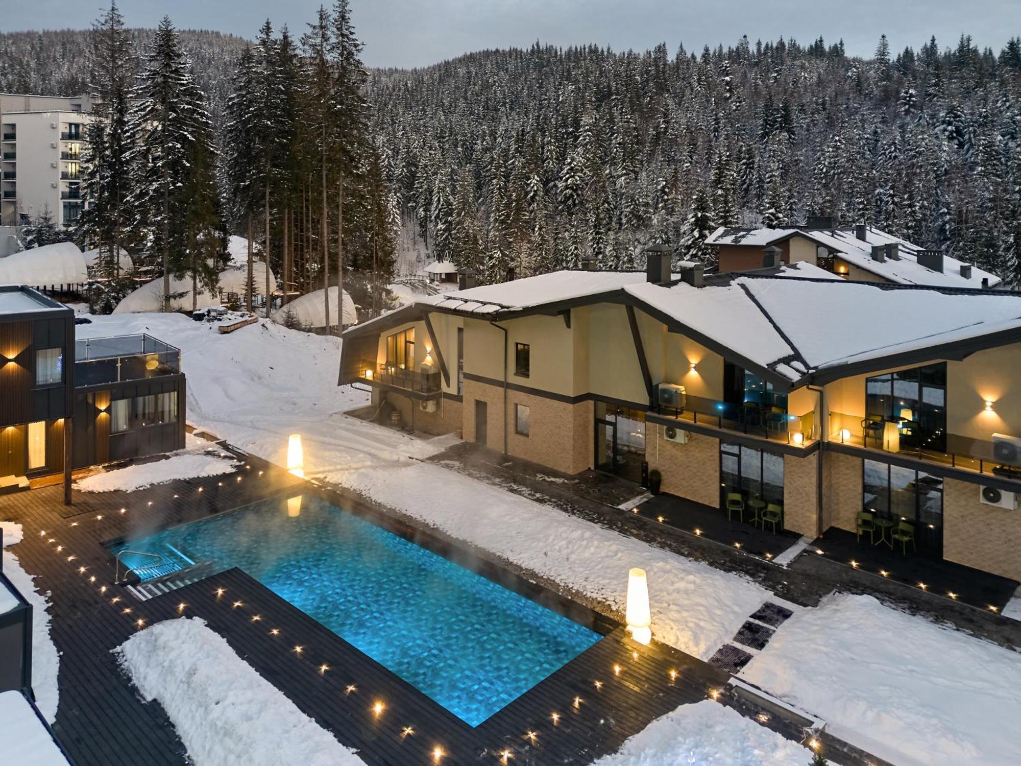 Twins Hotel & Spa Bukovel Exterior photo